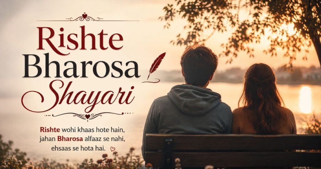 _Rishte Bharosa Shayari