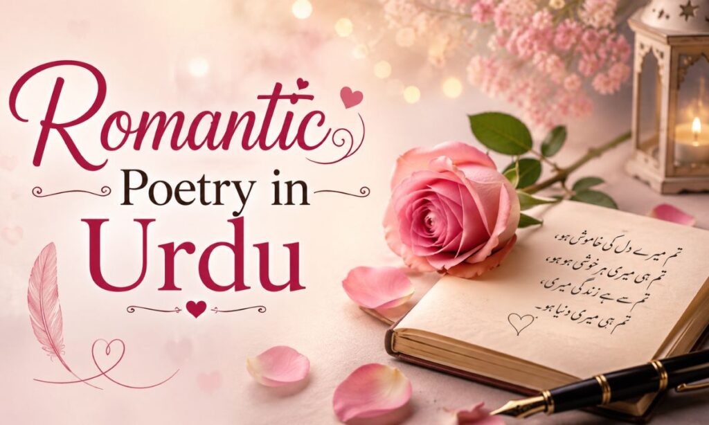 Romantic Poetry in Urdu Text Copy and Paste