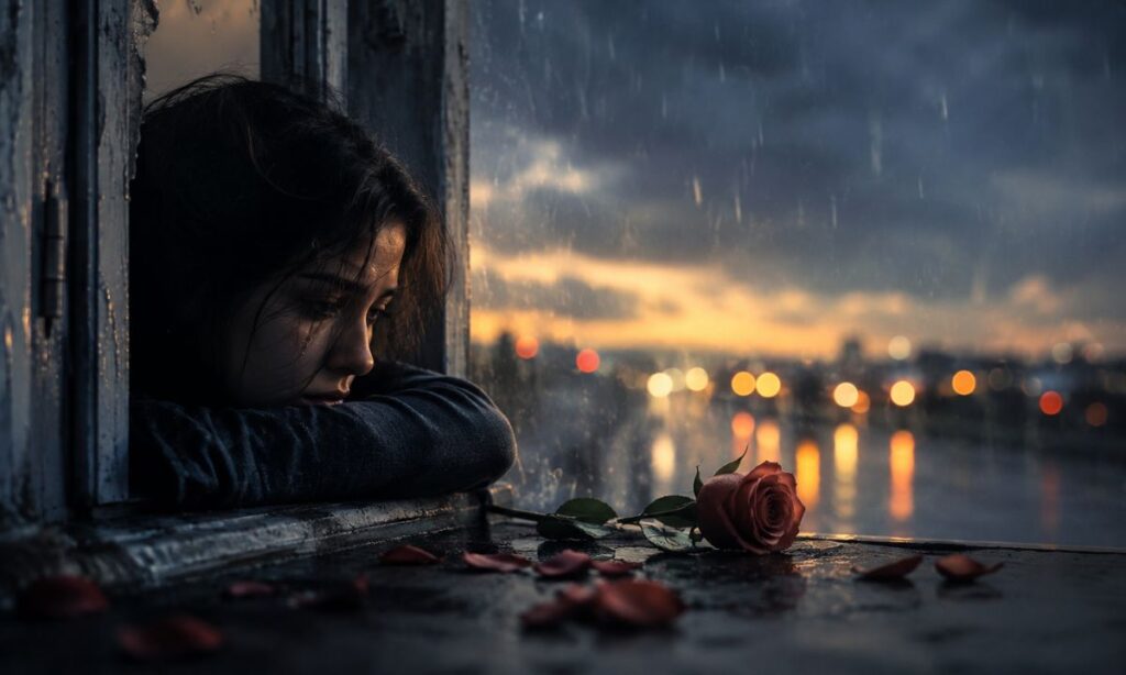 Sad Line in Urdu Text