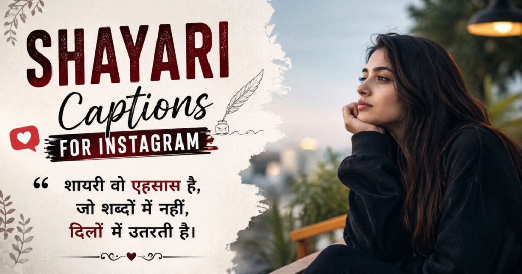 _Shayari Captions for Instagram
