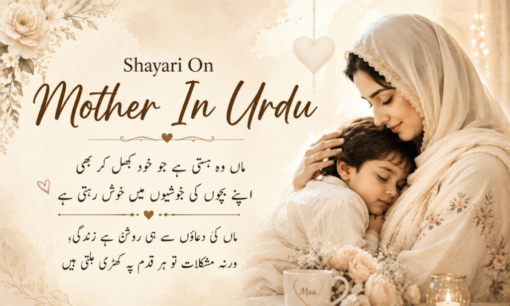 Shayari On Mother In Urdu