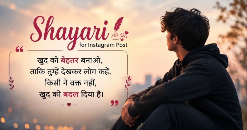 _Shayari for Instagram Post