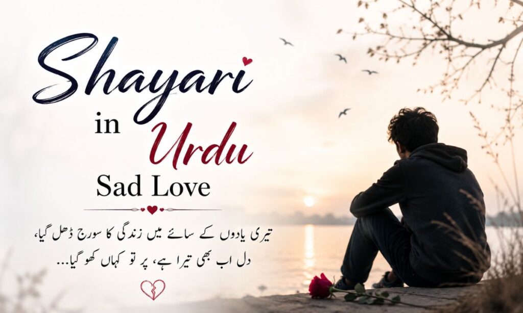 Shayari in Urdu Sad Love