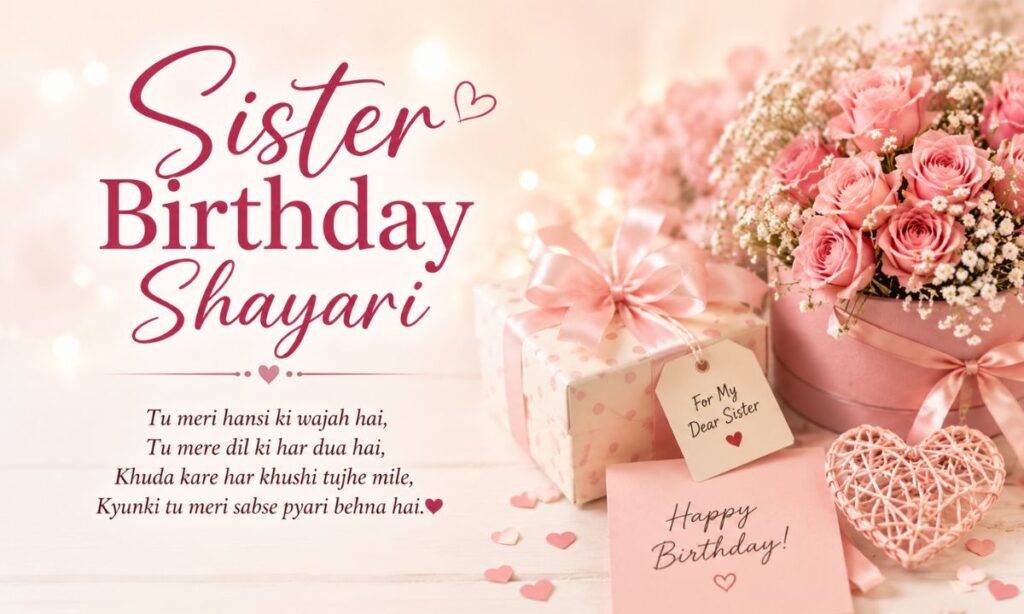 Sister Birthday Shayari