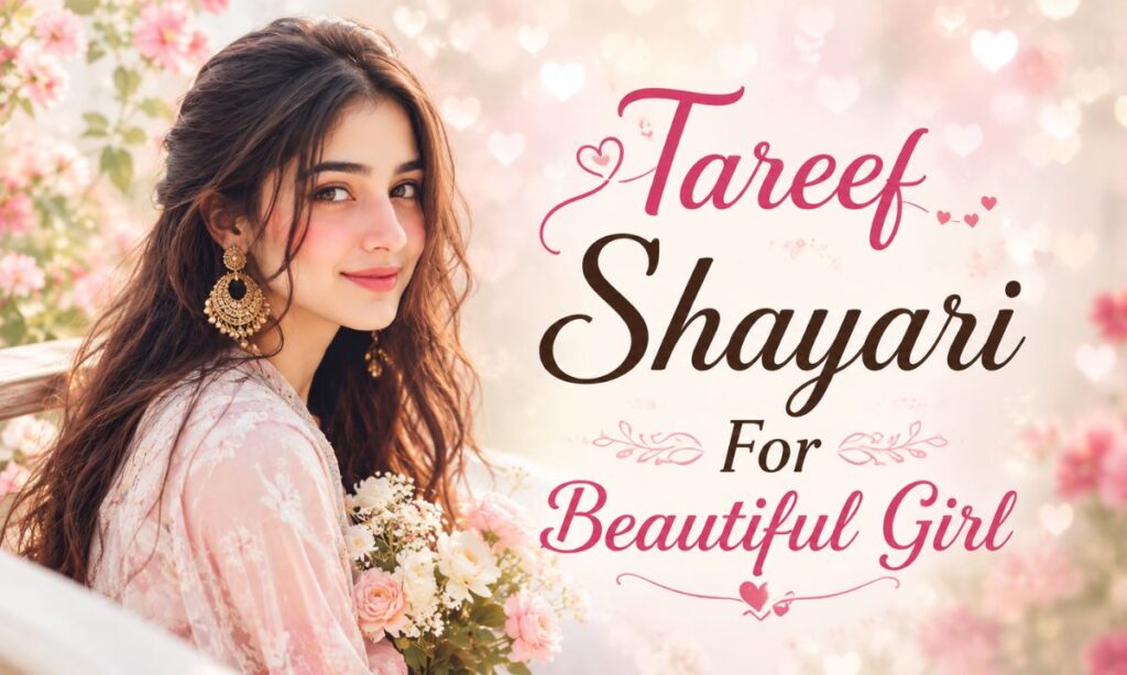 Tareef Shayari For Beautiful Girl