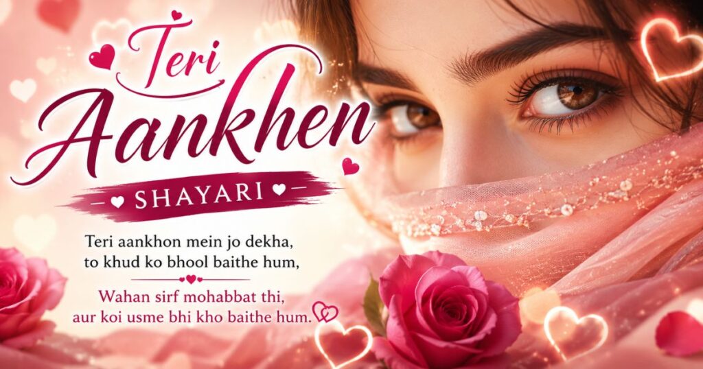 _Teri Aankhen Shayari