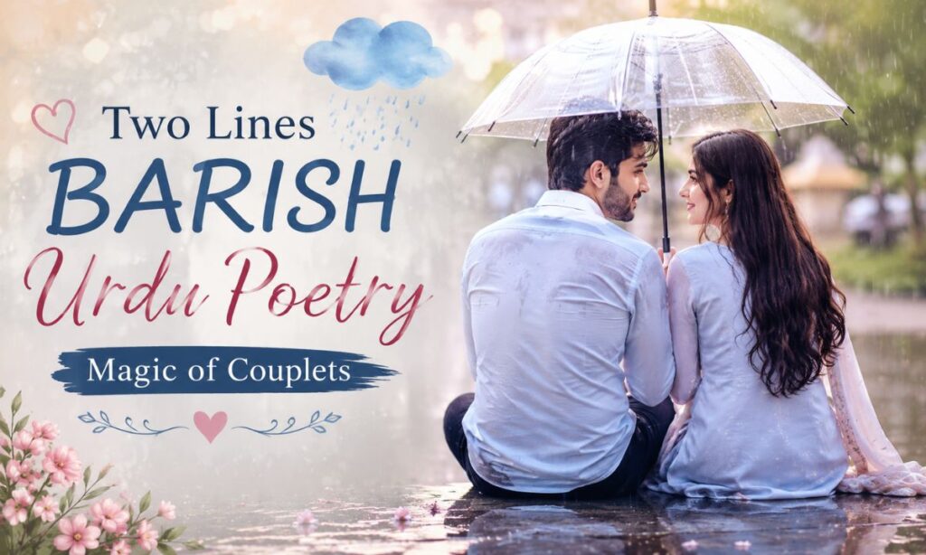_Two Lines barish urdu poetry – Magic of couplets