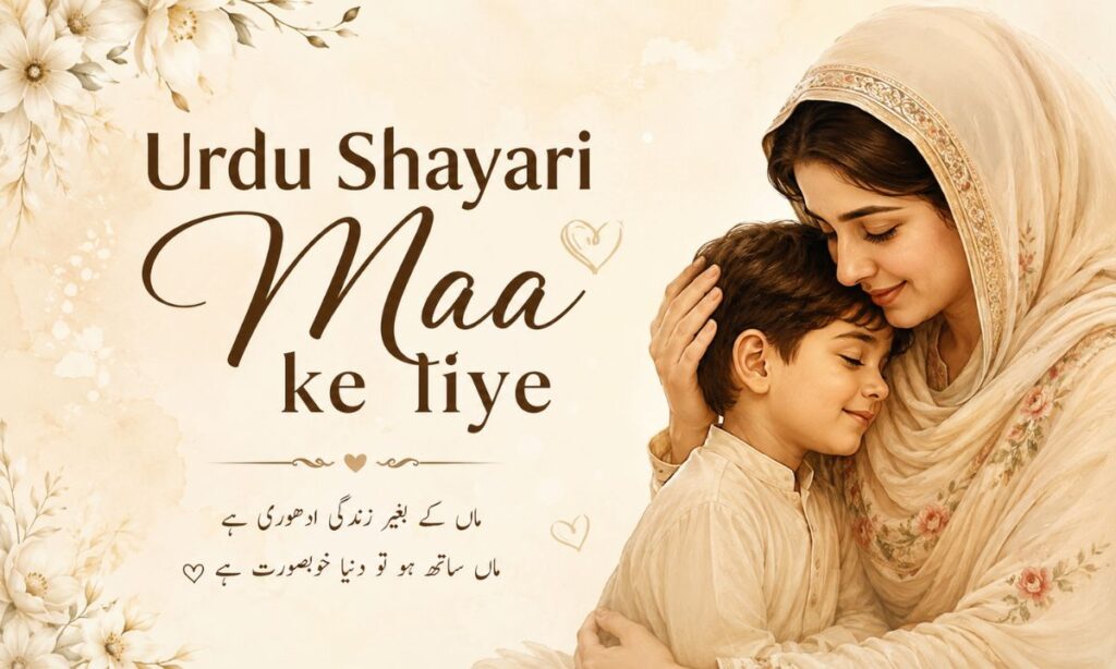 Urdu Shayari Maa ke liye