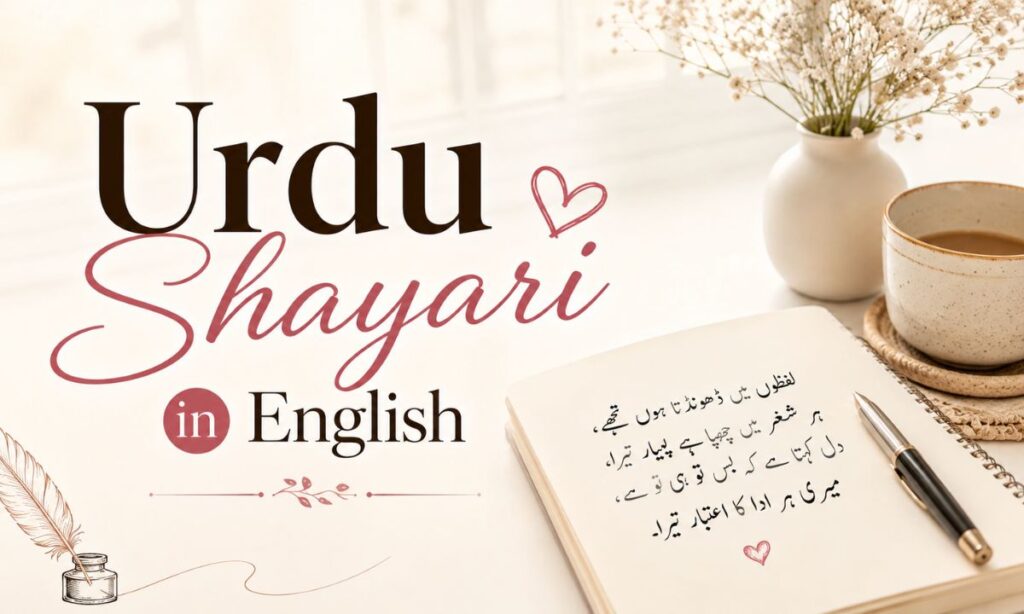 Urdu Shayari in English