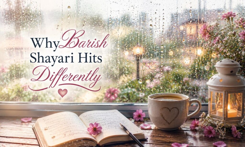 Why Barish Shayari Hits Differently