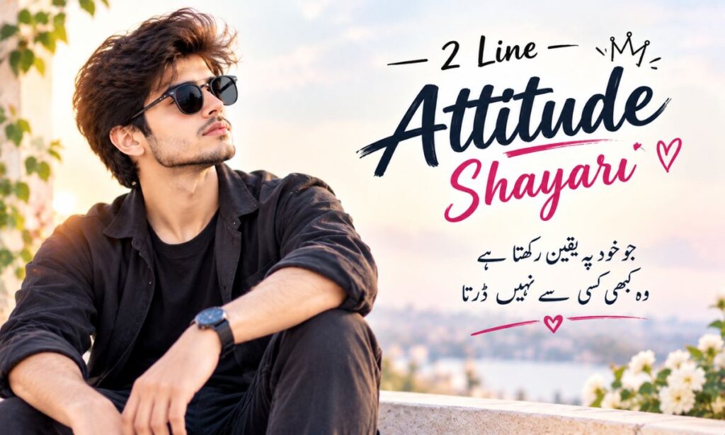 2 Line Attitude Shayari in Urdu (2)