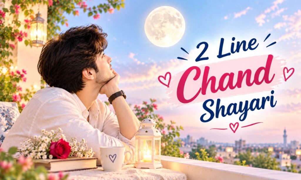 2 Line Chand Shayari