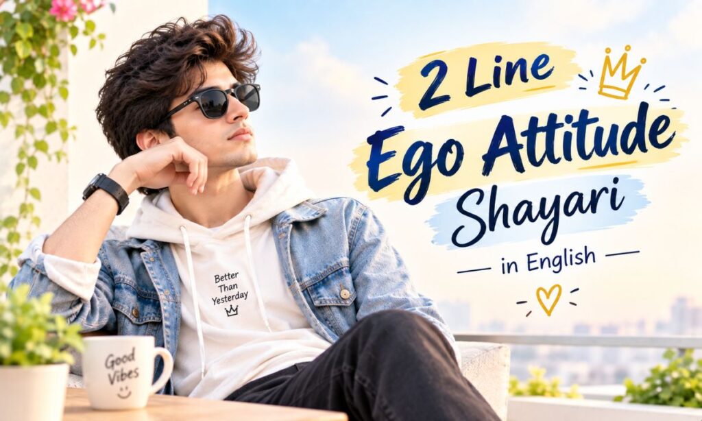 2 Line Ego Attitude Shayari in English