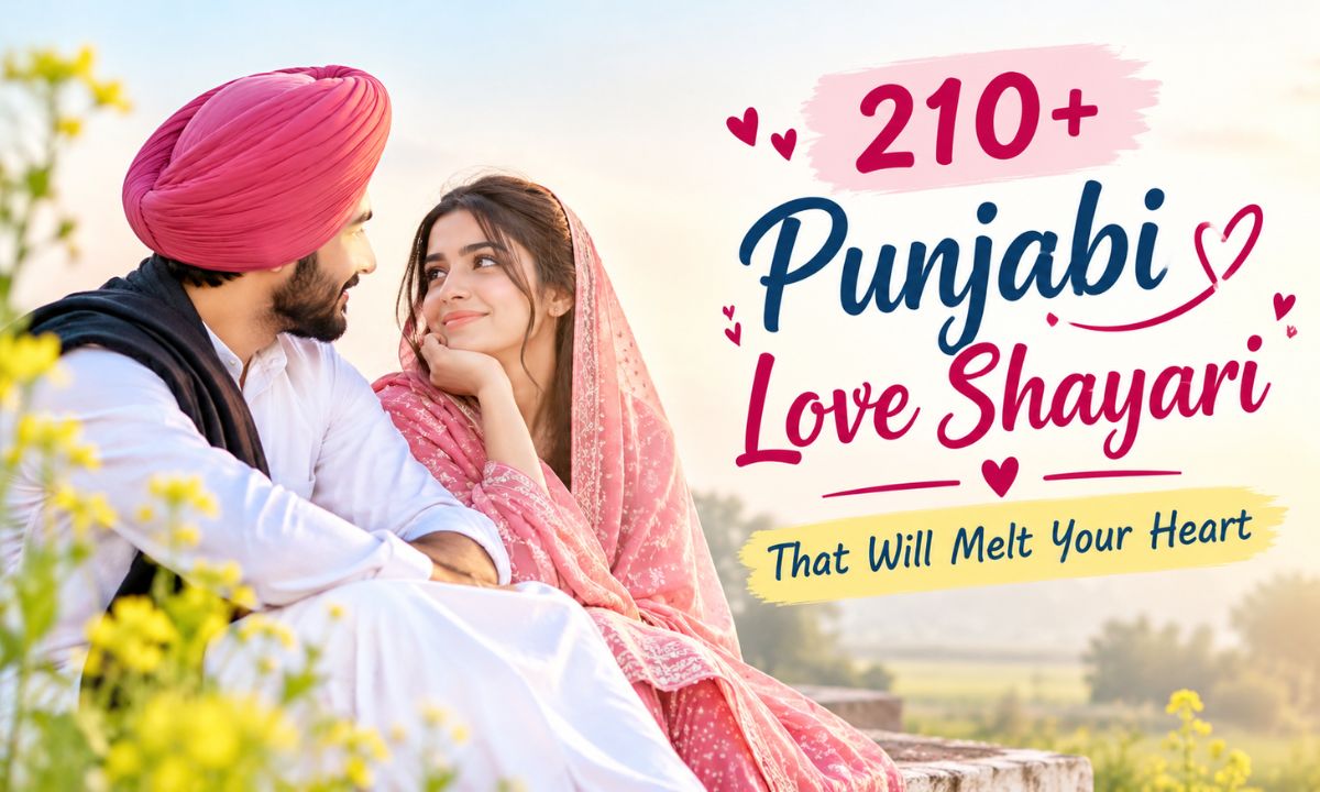 210+ Punjabi Love Shayari That Will Melt Your Heart