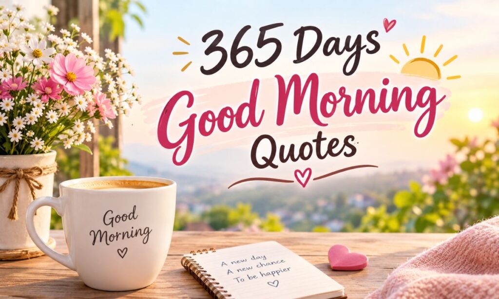 365 Days Good Morning Quotes