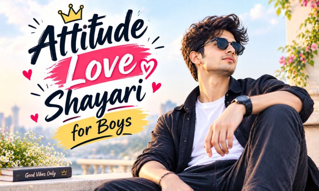 Attitude Love Shayari for Boys