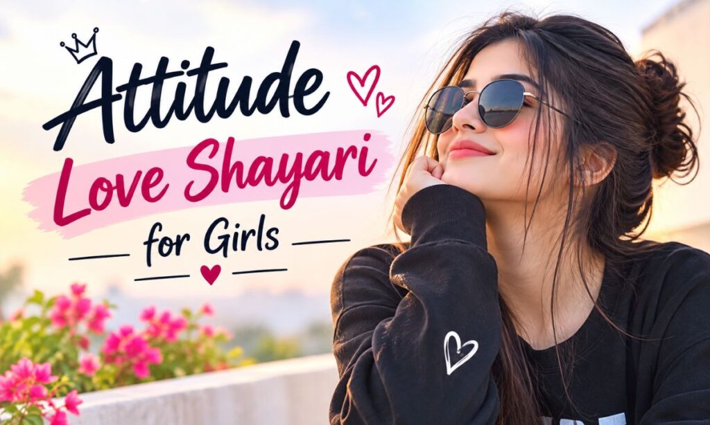 Attitude Love Shayari for Girls