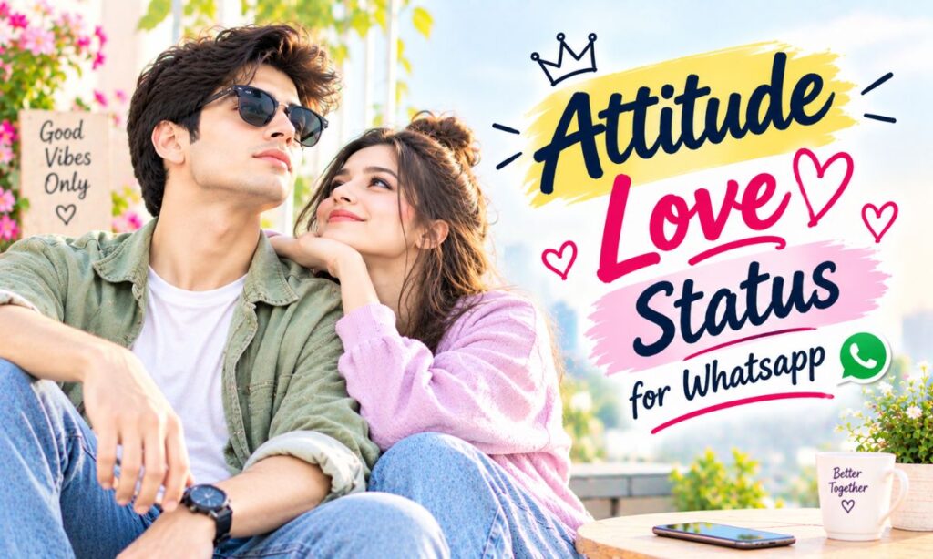 Attitude Love Status for whatsapp
