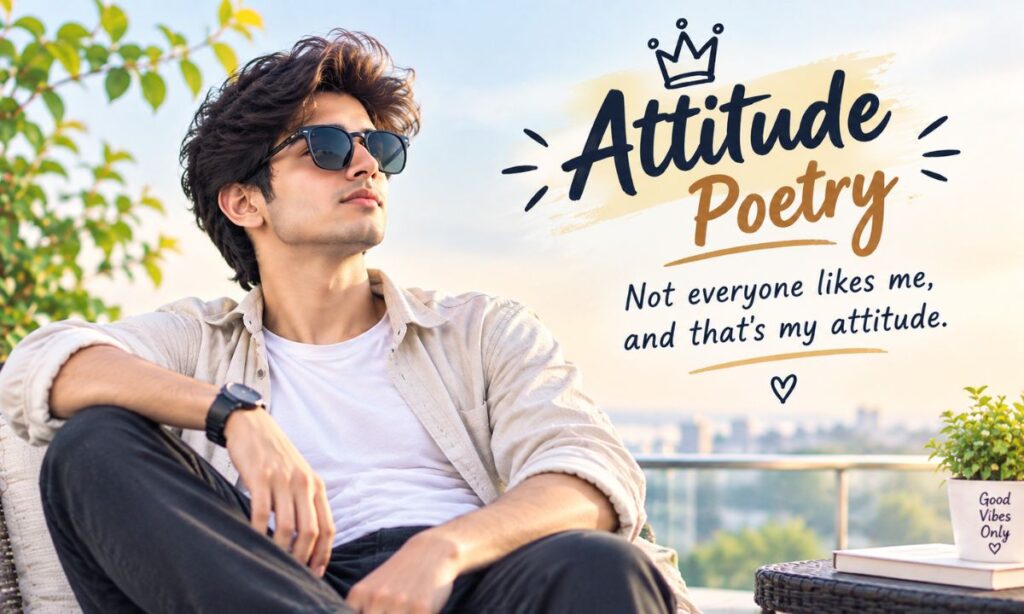 Attitude Poetry in English