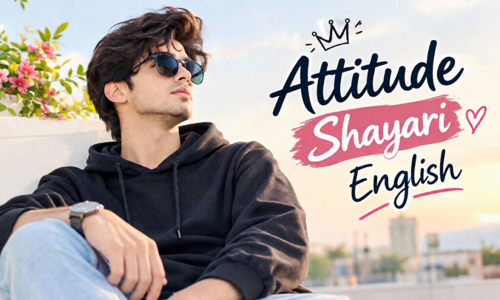 Attitude Shayari English