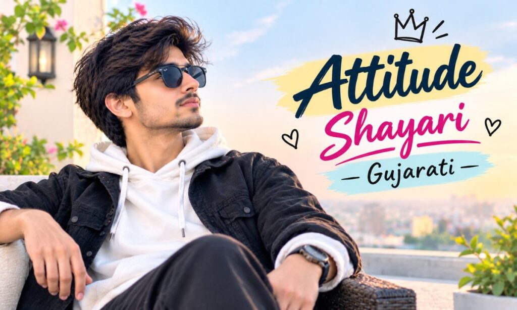 Attitude Shayari Gujarati