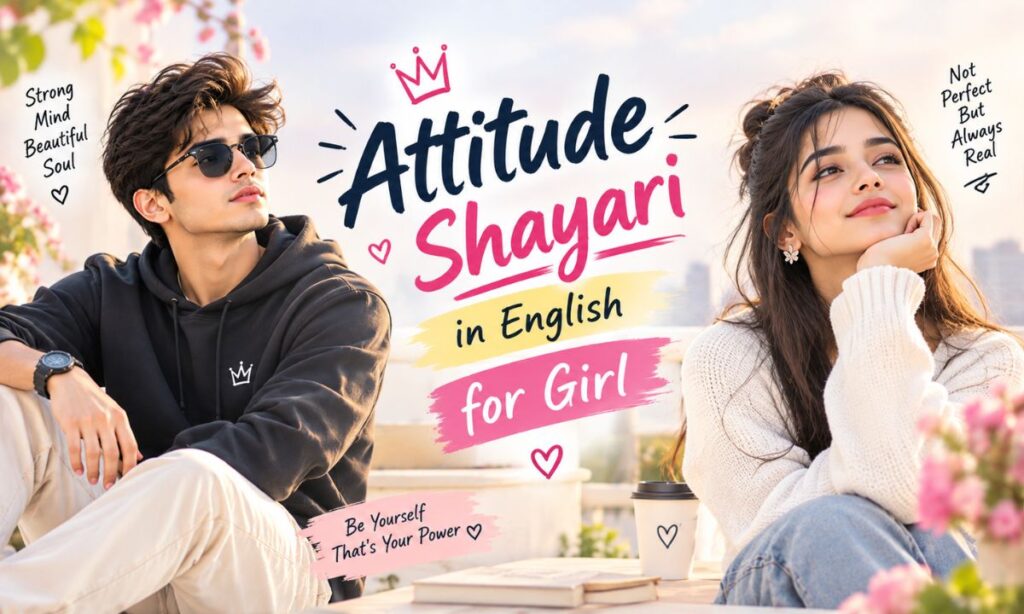 Attitude Shayari in English for Girl