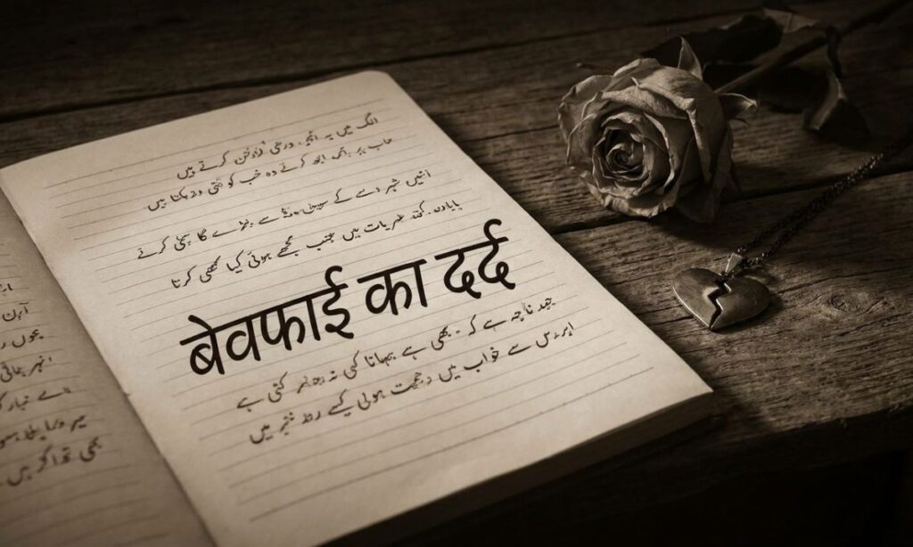 Bewafa Dard Bhari Shayari