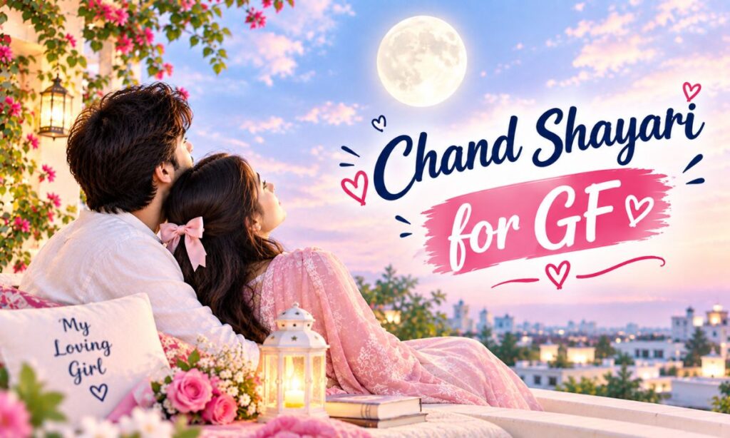 Chand Shayari for GF