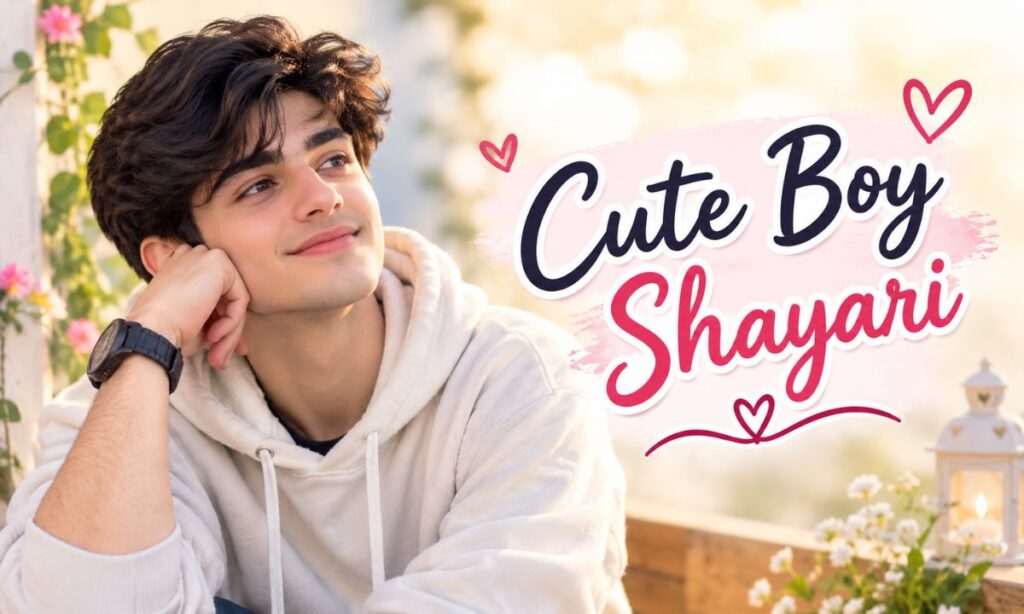 _Cute Boy Shayari