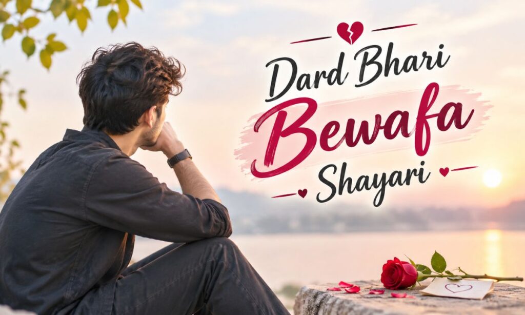 Dard Bhari Bewafa Shayari