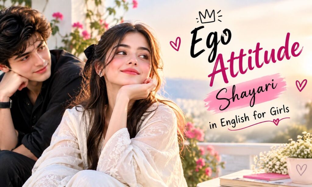 Ego Attitude Shayari in English for Girls