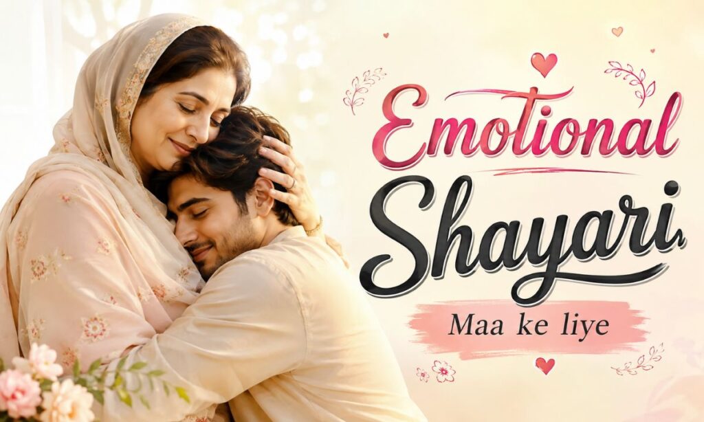 Emotional shayari maa ke liye
