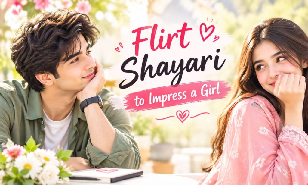Flirt Shayari to Impress a Girl
