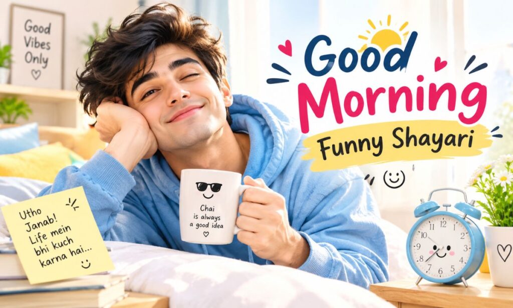 Good Morning Funny Shayari