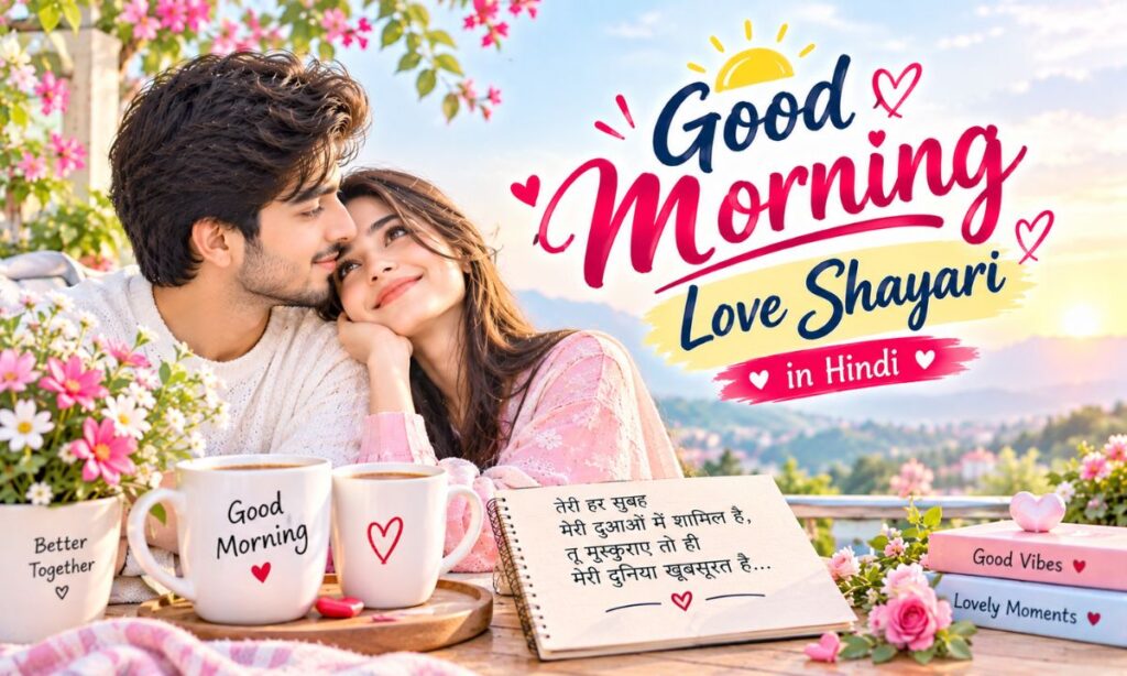 Good Morning Love Shayari in Hindi