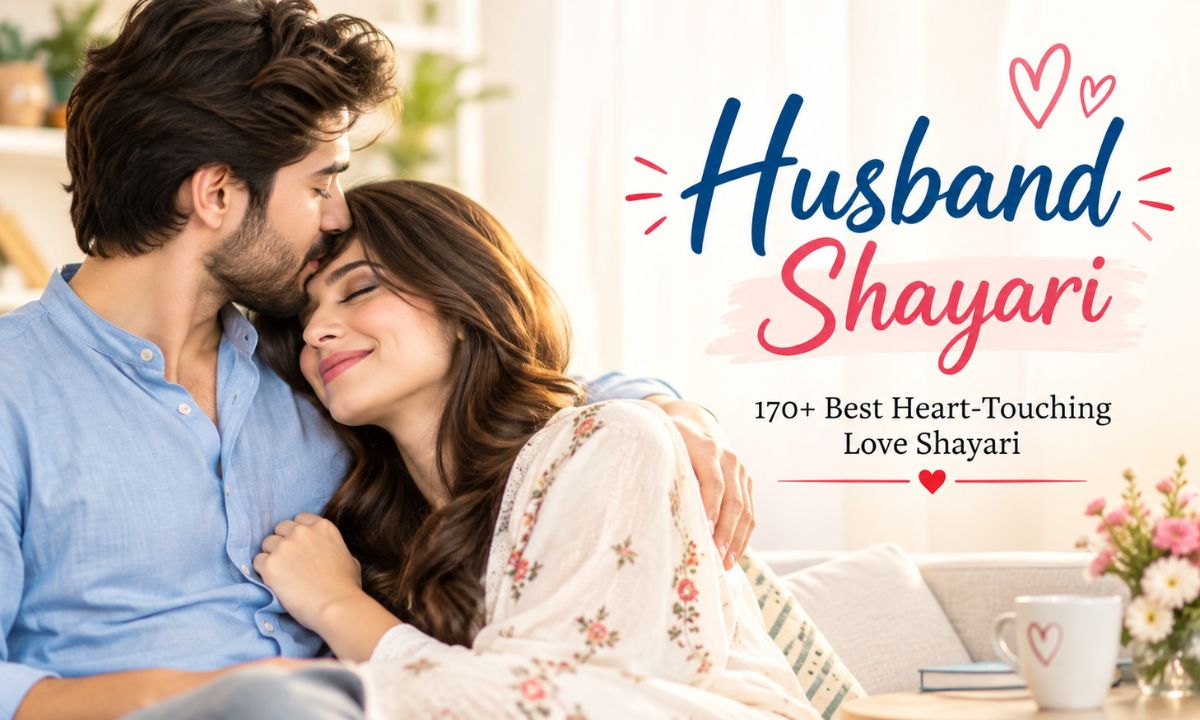 Husband Shayari 170+ Best Heart-Touching Love Shayari