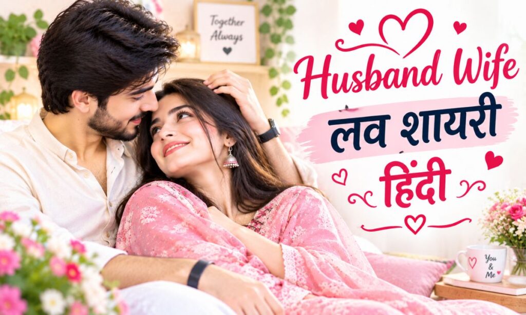 _Husband Wife Love Shayari in Hindi