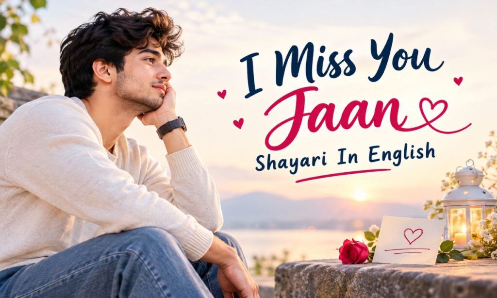 I Miss You Jaan Shayari In English