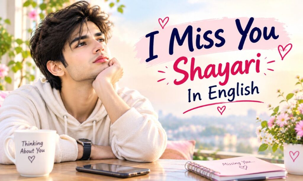 I Miss You Shayari In English