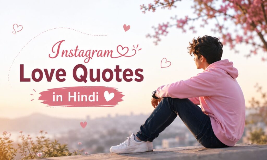 Instagram Love Quotes in Hindi