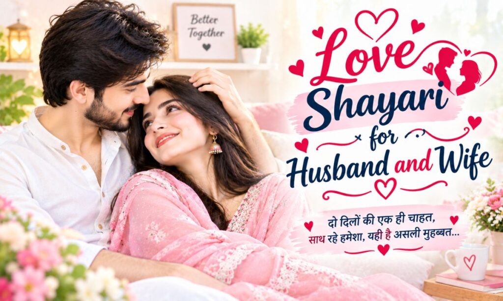 _Love Shayari for Husband and Wife