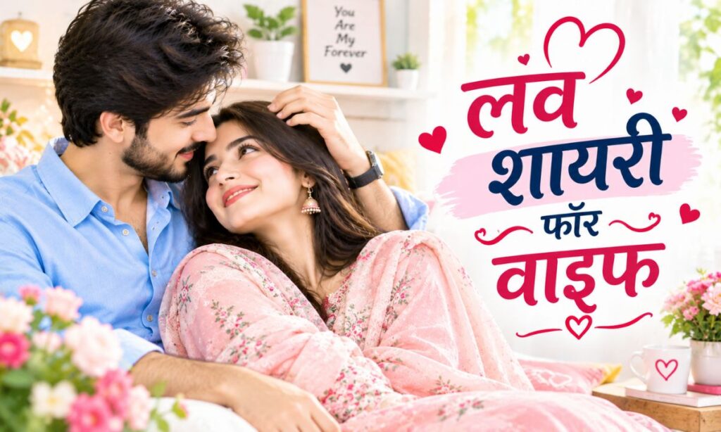_Love Shayari for Wife in Hindi