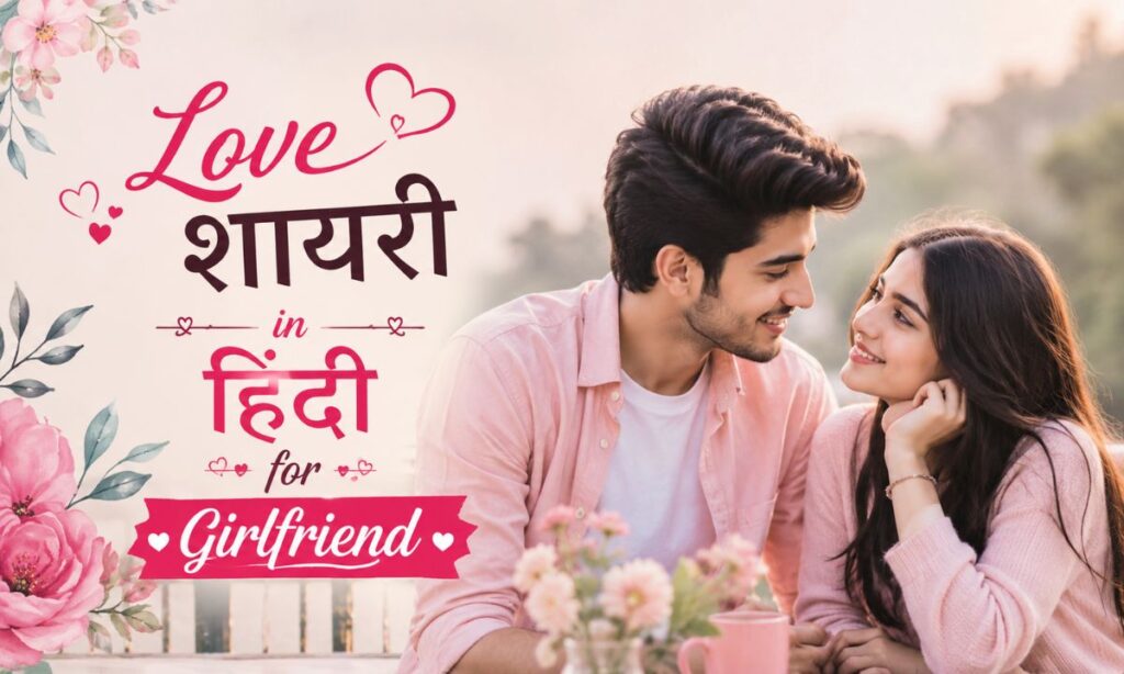 Love Shayari in Hindi for Girlfriend