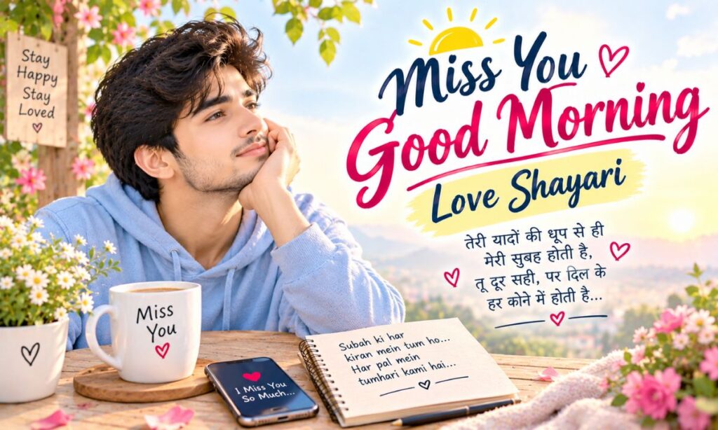 Miss You Good Morning Love Shayari