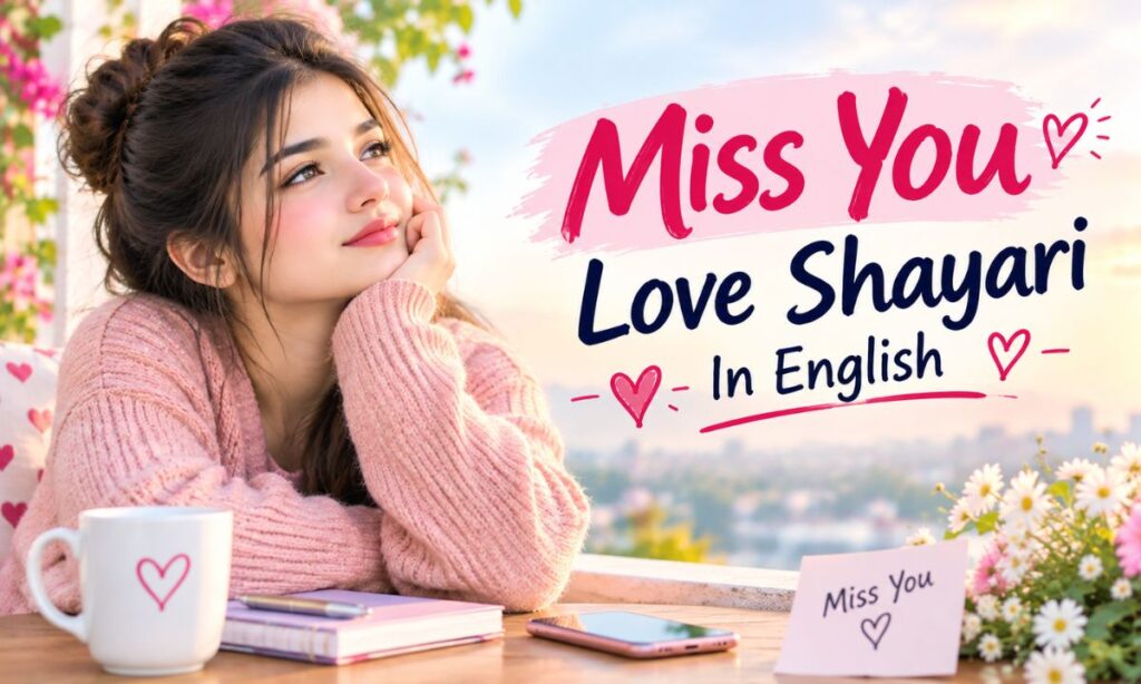 Miss You Love Shayari In English