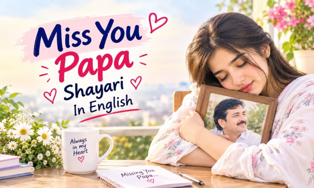 Miss You Papa Shayari In English
