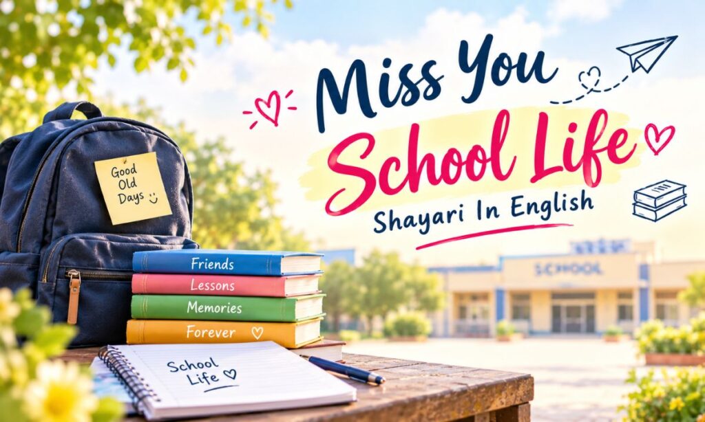 Miss You School Life Shayari In English
