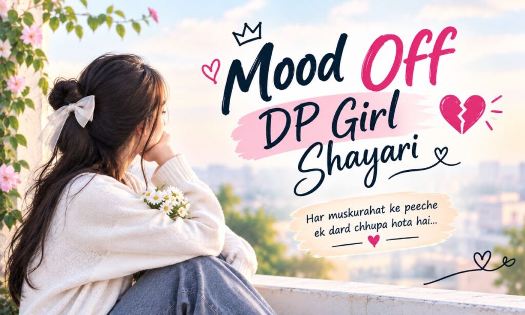 Mood Off DP Girl Shayari