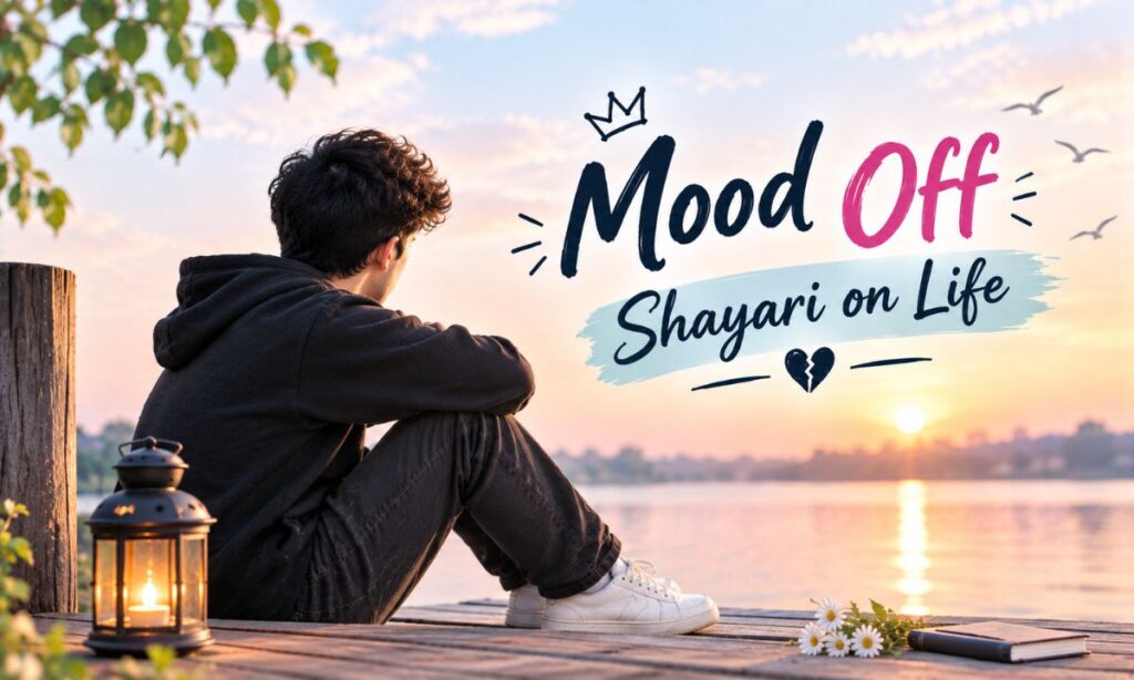 Mood off shayari on life