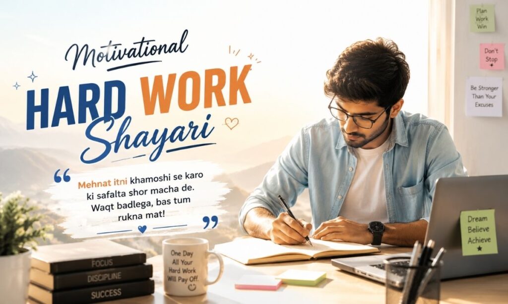 Motivational Hard Work Shayari